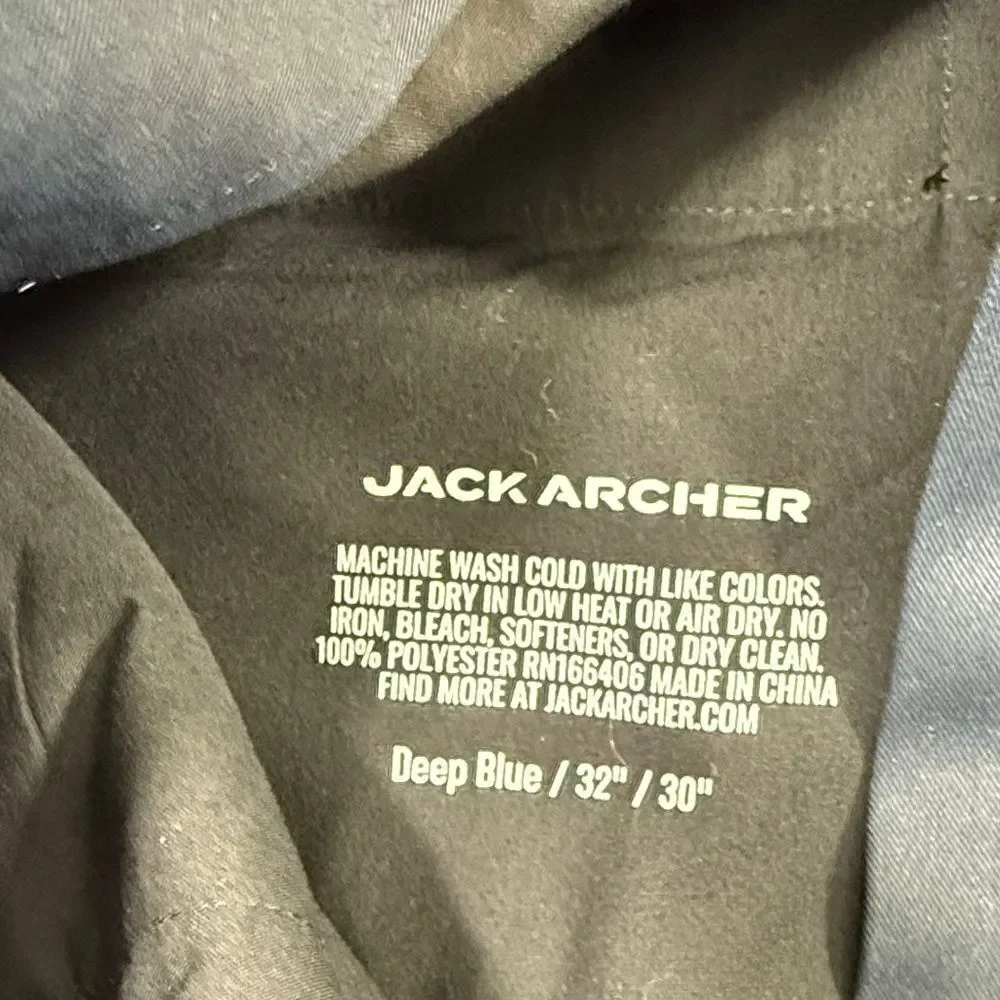 Jack Archer Deep Blue Lightweight Golf Pants